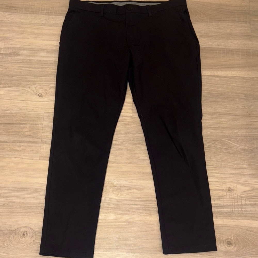 Men's Classic Black Chinos